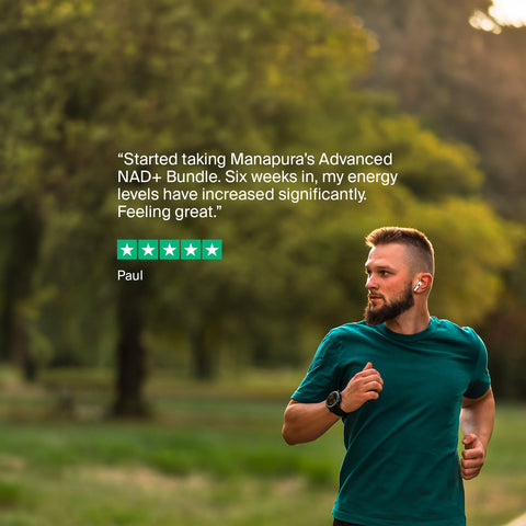 Advanced NAD+ by Manapura | The Best, Pure, Clinical-Grade Longevity & Nootropic Supplements | Free Shipping
