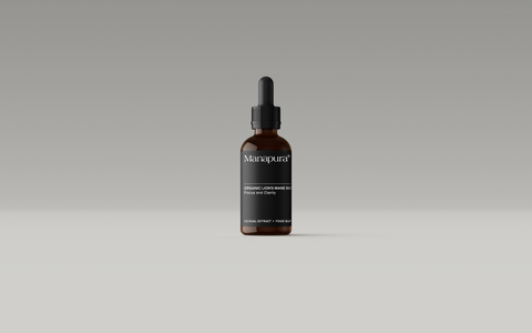 Most Potent Lion's Mane by Manapura | The Best, Pure, Clinical-Grade Longevity & Nootropic Supplements | Free Shipping